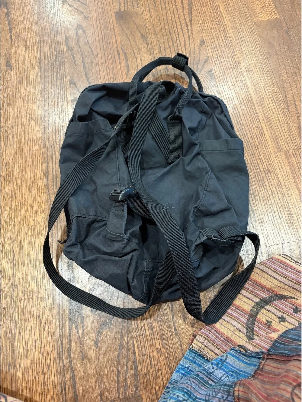 Fjallraven Kanken Classic Black Backpack
